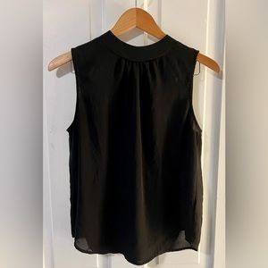 Light & Airy Black Formal/Dressy Sleeveless Tank